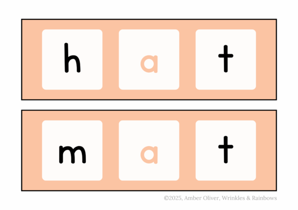 Gentle Phonics Unit One - at, et, ed, et - Image 5