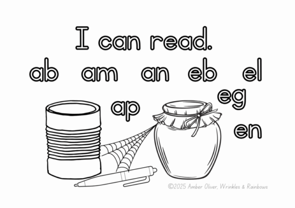 Gentle Phonics Unit Two - More Short A Short E - Image 4