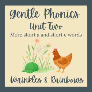 Gentle Phonics Unit Two - More Short A Short E