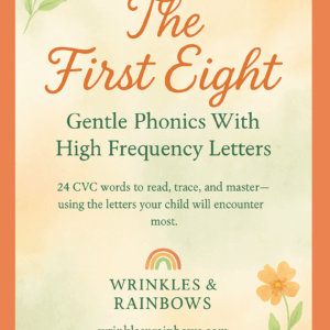 The First Eight Letters - Phonics For Preschoolers *Free Download* - Image 2
