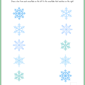 Free Snowflakes Mini Unit for Littles - Image 4