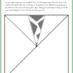 Free Snowflakes Mini Unit for Littles - Image 5
