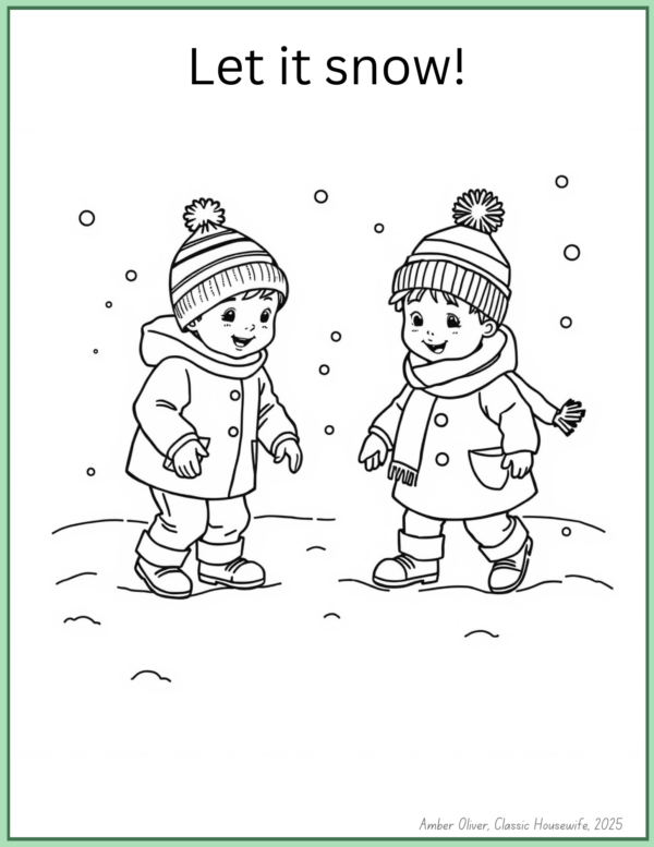 Free Snowflakes Mini Unit for Littles - Image 6