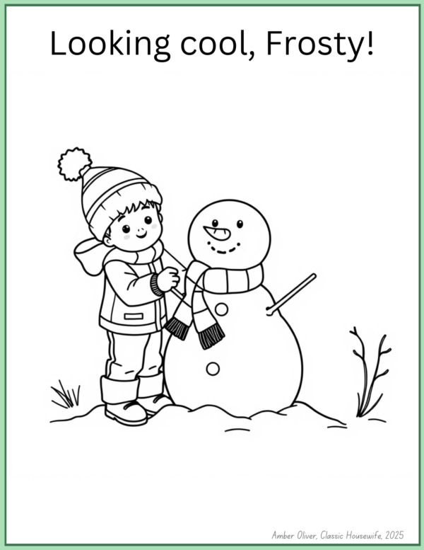 Free Snowflakes Mini Unit for Littles - Image 8
