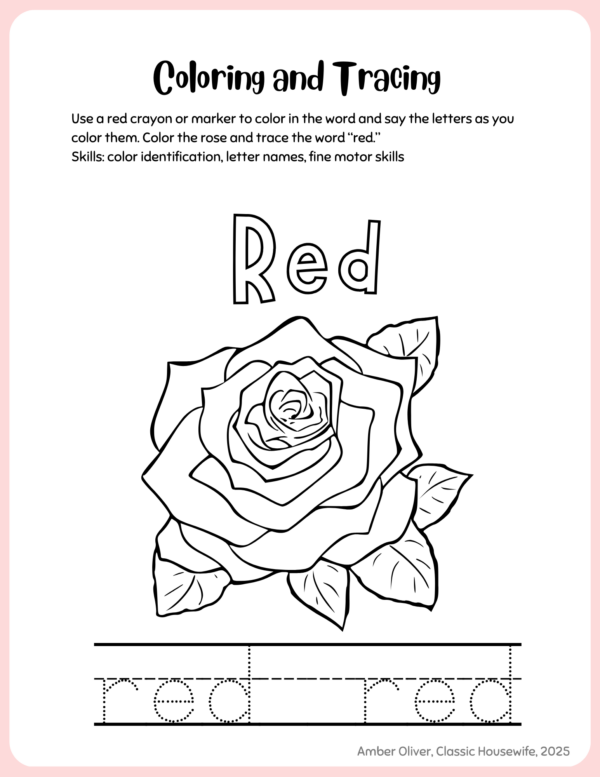 Free Valentine's Day Preschool Worksheets 1 - Image 2