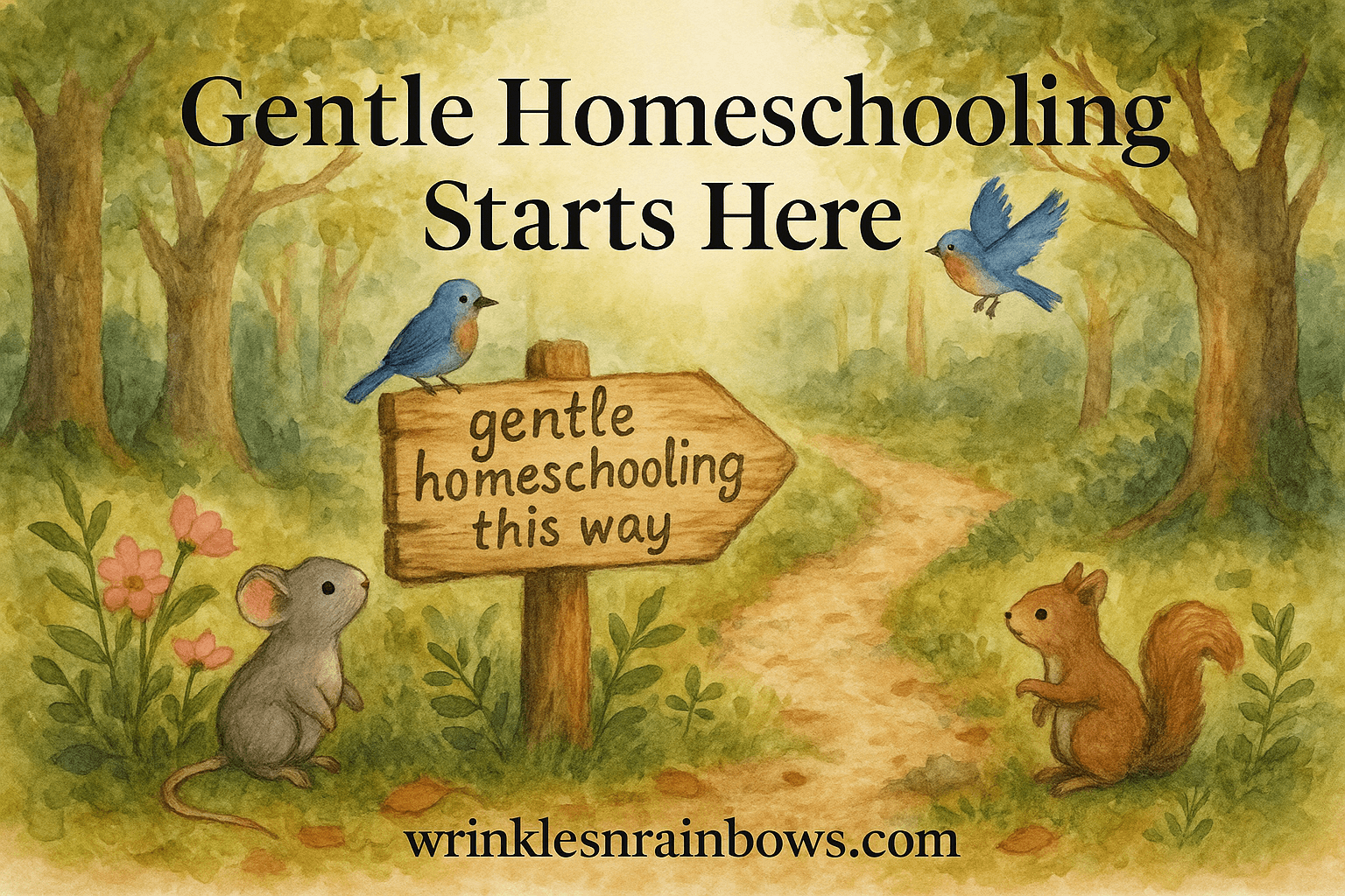 Gentle Homeschooling Starts Here