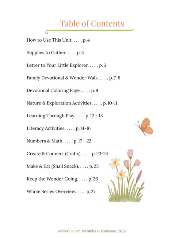 God's Amazing World - Unit 1 (Summer Learning) - Image 3