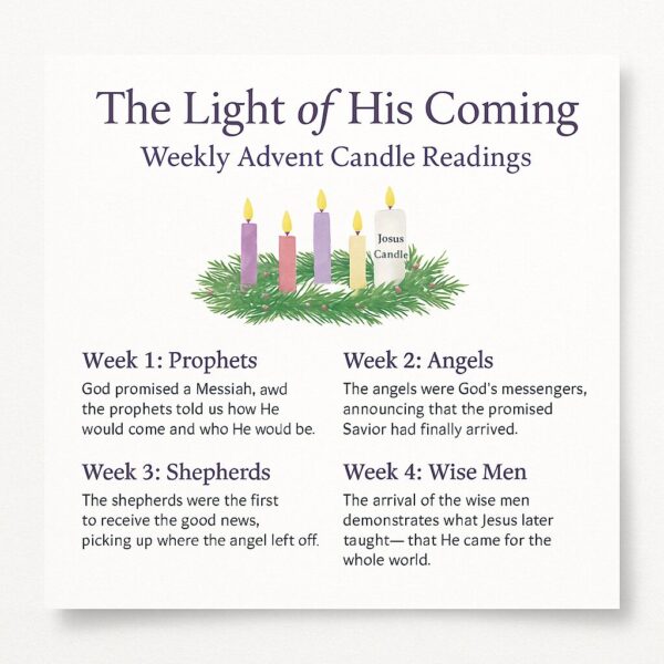 Weekly Advent Candle Readings
