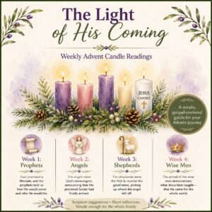 The Light of His Coming - Weekly Advent Candle Readings