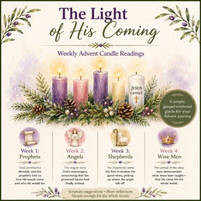 The Light of His Coming – Weekly Advent Candle Readings