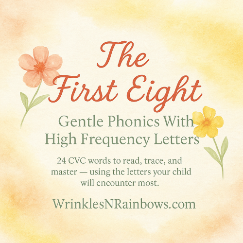 The First Eight Letters – Phonics For Preschoolers *Free Download*
