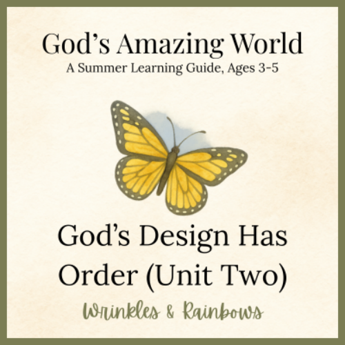 God’s Amazing World – Unit 2 (Summer Learning)